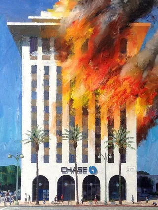 Banks in Flames